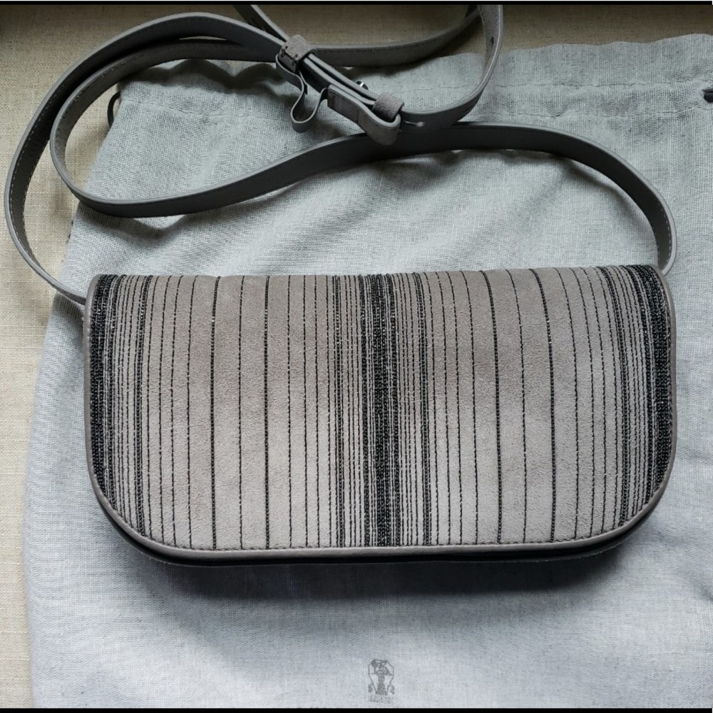 Brand New Brunello Cucinelli Crossbody bag with dustbag and detached tags